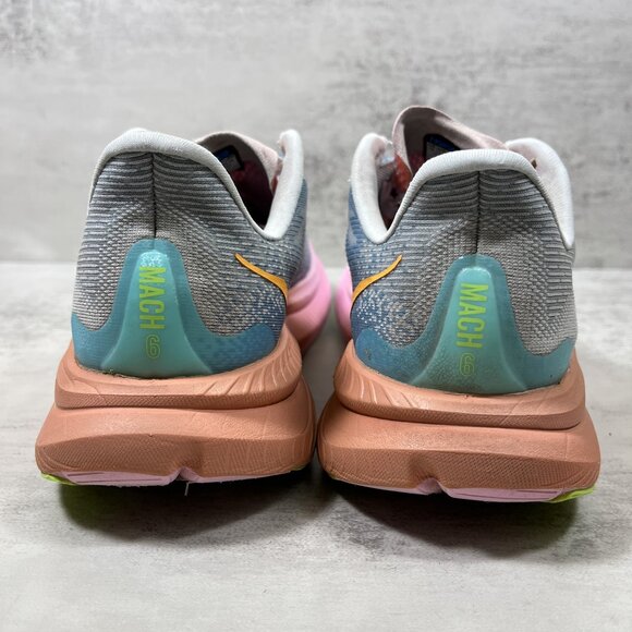 Hoka One One Mach 6 Running Shoes - Women's Size 7 - Gray - Picture 6 of 10